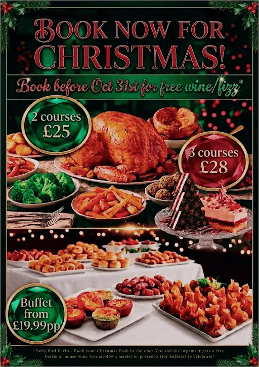 Book Now For Christmas!